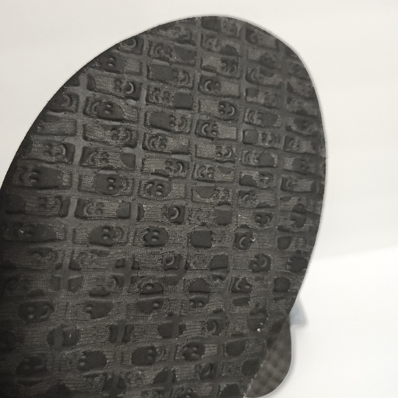 SANUK YOGA MAT CLOTH SLING/STRAP THONG SANDAL FADED BLUE/GREY WOMENS SIZE 9 US - Picture 9 of 11